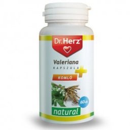 Dr. Herz Valeriana + Komló + Golgotavirág kapszula - 60db