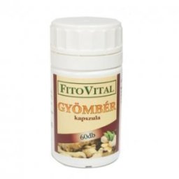 Fitovital gyömbér kapszula - 60db