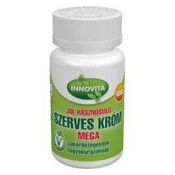 Innovita Mega szerves króm tabletta - 60 db tabletta