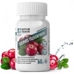 Natur Tanya Szerves Tőzegáfonya Forte tabletta - 60db