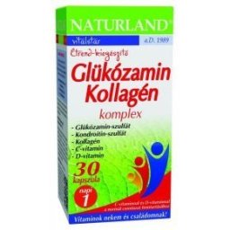 Naturland glükozamin-kollagén kapszula - 30 db