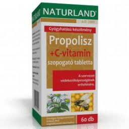Naturland Propolisz + C-vitamin tabletta - 60db
