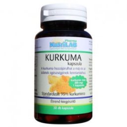 Nutrilab Kurkuma kapszula - 30db