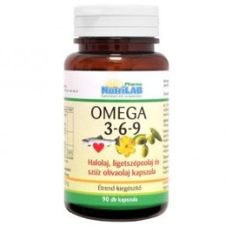 Nutrilab Omega 3-6-9 kapszula - 90db