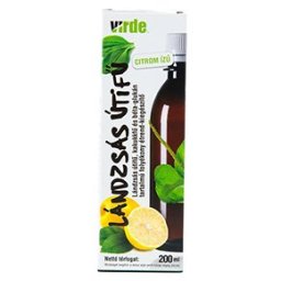 Virde lándzsás útifű szirup citromos - 200ml