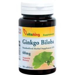 Vitaking Ginkgo Biloba 60mg tabletta - 90db