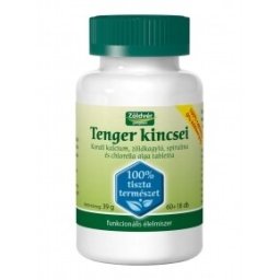 Zöldvér 100%-os tenger kincsei tabletta - 60+18db