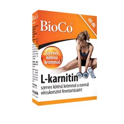 BioCo L-karnitin 500 mg szerves kötésű krómmal kapszula 60 db