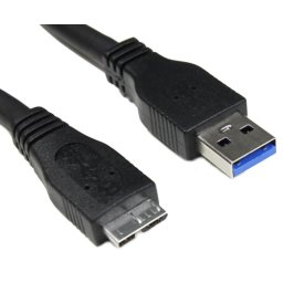 USB 3.0 A/B 0.5m Micro B kabel