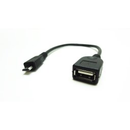 USB A(F)/B Micro-B (USB Host/OTG kabel)