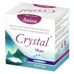 Vita Crystal Anion 10 doboz egészségügyi betét normal - 10 db