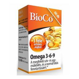 BioCo Omega 3-6-9 lágyzselatin kapszula 60 db
