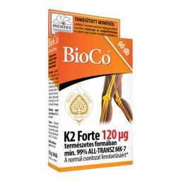 BioCo K2-vitamin forte tabletta 60 db