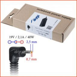 Tolto 40W ASUS - Utangyartott Akyga AK-ND-23 2.5x0.7mm 19v 2.10A