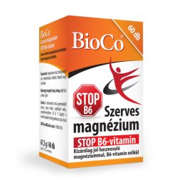 BioCo Szerves Magnézium stop B6-vitamin tabletta 60 db
