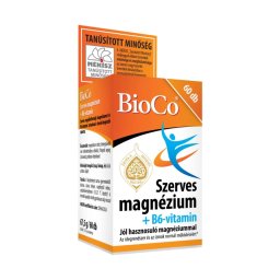 BioCo Szerves Mg + B6 tabletta 60 db - Szav. ideje: 2026.08.30.