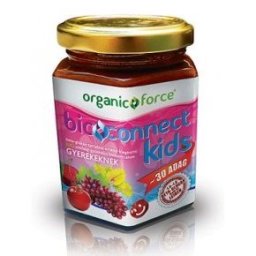 Bioconnect Kids szuperlekvár, béta-glükán tartalmú gyümölcs-zöldség koncentrátum gyerekeknek - 210g