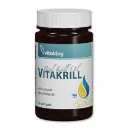 Vitaking VitaKrill rákolaj gélkapszula - 30db