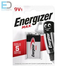 Energizer Max 9V 6LR61 NEW BL1