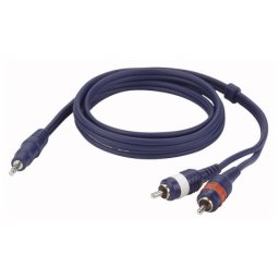 DAP Audio 3,5 jack - 2 x RCA kábel 1,5 m