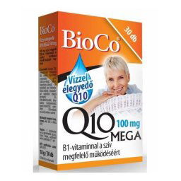 BioCo Q10 Mega Vízzel Elegyedő 100 mg kapszula 30 db