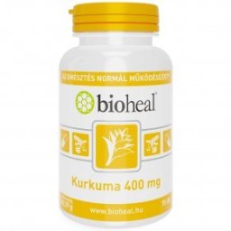 Bioheal Kurkuma 400mg tabletta - 70db