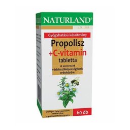 Naturland Propolisz+C-vitamin Tabletta 60 db