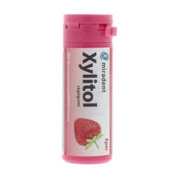 Miradent Xylitol Rágógumi Kids eper 30 db
