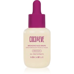 Coco & Eve Sunny Honey Bronzing Face Drops Self-Tanning Drops for the face Medium Glow (new) 30 ml