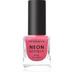 Dermacol Neon Mania Nail Polish shade 7 Coral Sunset 5 ml