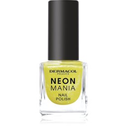 Dermacol Neon Mania Nail Polish shade 4 Lemon pop 5 ml