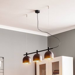 ALDEX Pendant light 976, 3-bulb, black