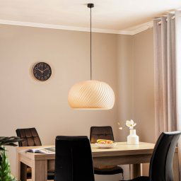 ALDEX Janne pendant light, beech wood, Ø 53 cm, E27