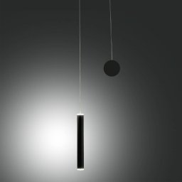 Fabas Luce Prado LED pendant light, black, metal, dimmable