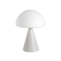 Fabas Luce LED table lamp Blip, white, glass, CCT, touch dimmer