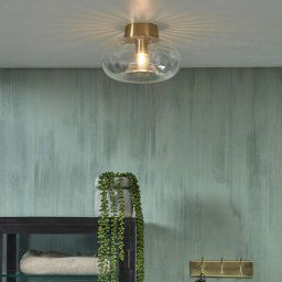 IT´S ABOUT ROMI IT'S ABOUT ROMI Brussels ceiling lamp gold/clear