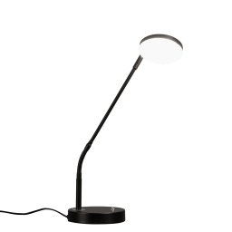 FISCHER & HONSEL LED table lamp Sorento, sand black, height 48 cm, CCT dimmable