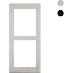 2N 9155022 - Front panel for 2N surface mount frame, nickel, 2-fold
