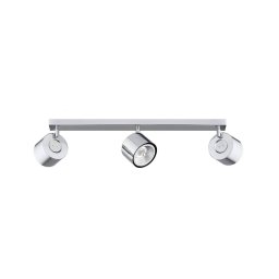 Argon Chloe downlight, adjustable, 3-bulb, chrome-plated steel
