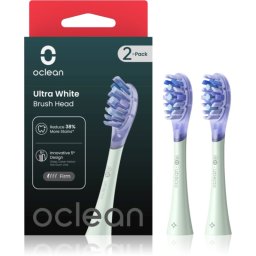 Oclean Ultra White UW01 Spare Heads Green 2 pc