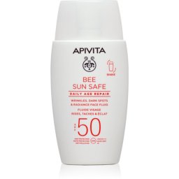 Apivita Bee Sun Safe Daily Age Repair Fluid SPF50 Protective Anti-Wrinkle Fluid SPF 50 50 ml