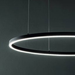 Ideallux Ideal Lux LED hanging light Oracle Slim Ø 90 cm white 3,000 K