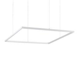 Ideallux Ideal Lux LED hanging light Oracle Slim 90 x 90 cm white 3,000 K
