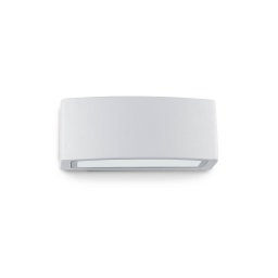 Ideallux Ideal Lux Andromeda outdoor wall lamp, grey, width 22 cm, aluminium