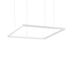 Ideallux Ideal Lux LED hanging light Oracle Slim 70 x 70 cm white 3,000 K