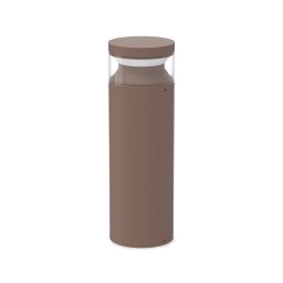 Ideallux Ideal Lux LED pedestal light Boeing, coffee brown, height 40 cm