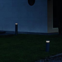 Ideallux Ideal Lux LED path light Boeing, height 70 cm, anthracite