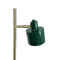 Dyberg Larsen Ocean floor lamp, dark green, 160 cm, 2-bulb.