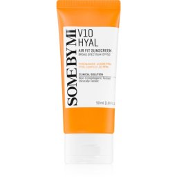 Some By Mi V10 Hyal Air Fit Sunscreen Light Protective Moisturiser SPF 50+ 50 ml