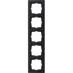 KOPP EL 07 402915003 - HK07 - 5-way cover frame, anthracite